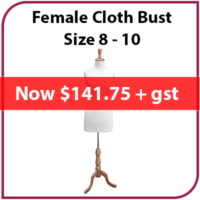 Female Cloth Bust 8 - 10 