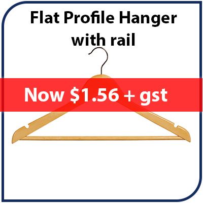 Hanger Flat Profile with Rail 