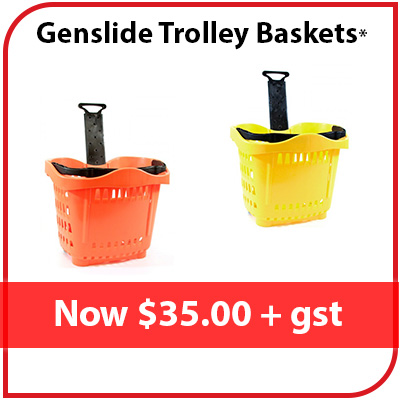Genslide Baskets I Orange & Yellow